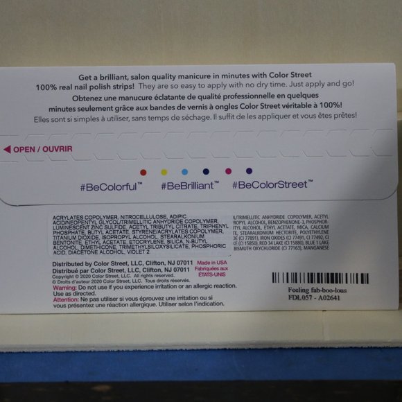 Feeling Fab-boo-lous Color Street Dry Nail Polish - Picture 3 of 3